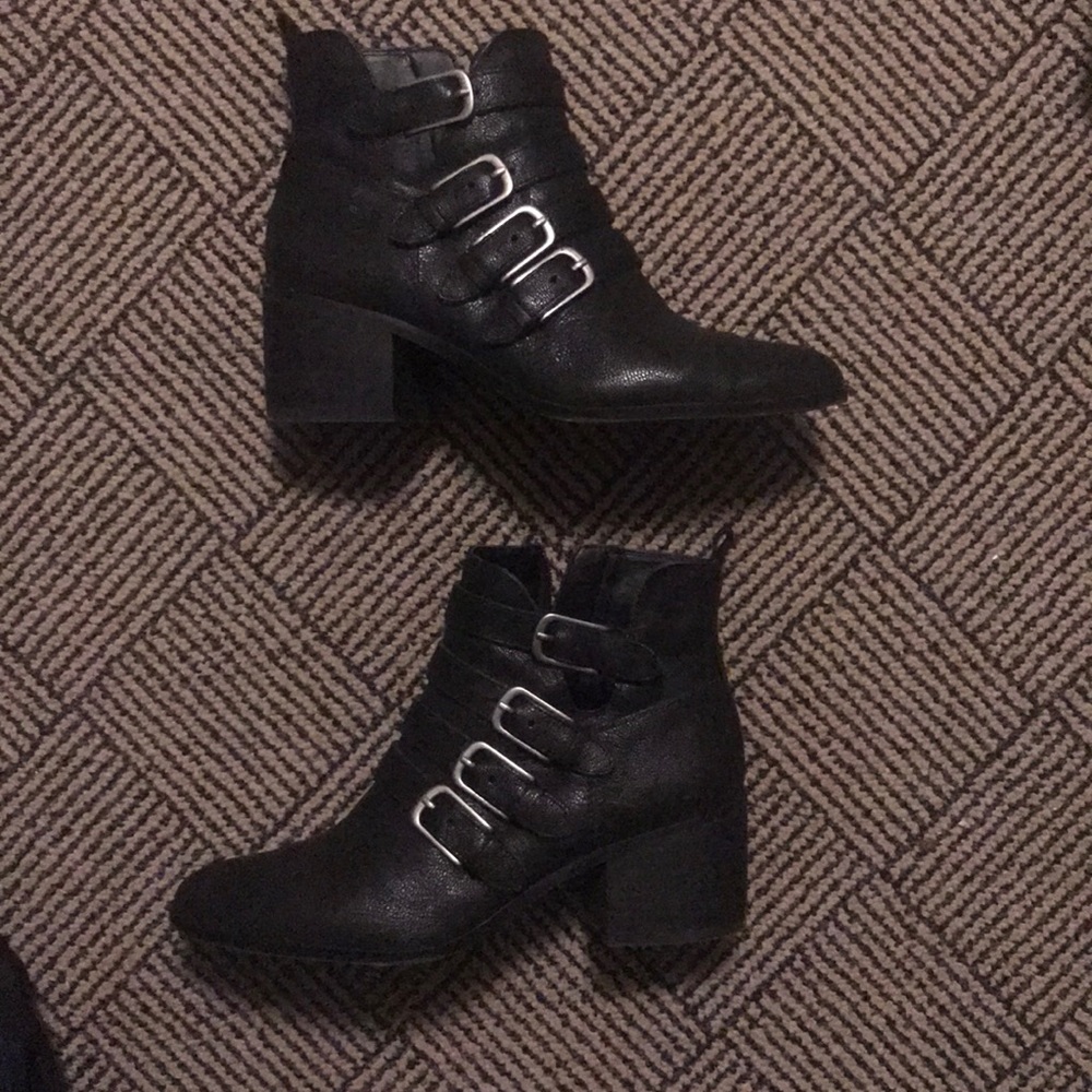 Lucky brand leather boots
